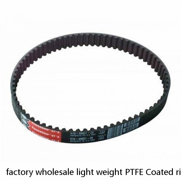 factory wholesale light weight PTFE Coated ring Fusing press Machine narrow seamless Belt