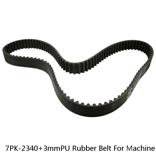 7PK-2340+3mmPU Rubber Belt For Machine Coating