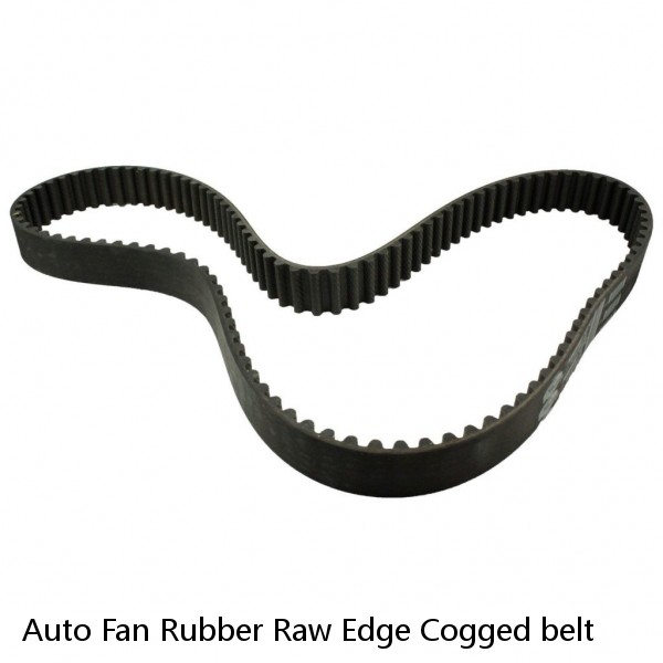 Auto Fan Rubber Raw Edge Cogged belt