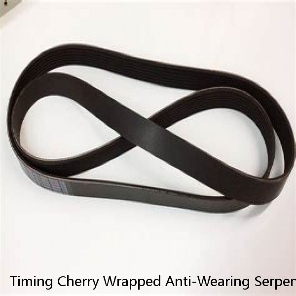 Timing Cherry Wrapped Anti-Wearing Serpentine Adjustable Transmission Poly V Belt