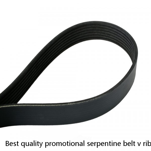 Best quality promotional serpentine belt v ribbed belt micro v belt