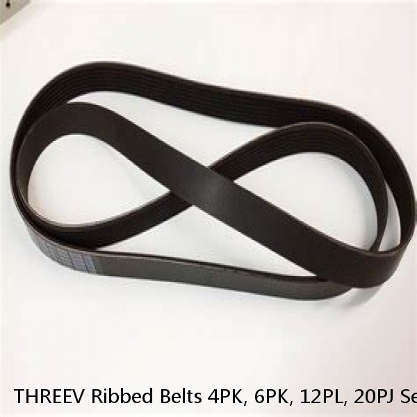 THREEV Ribbed Belts 4PK, 6PK, 12PL, 20PJ Serpentine Belt #1 small image