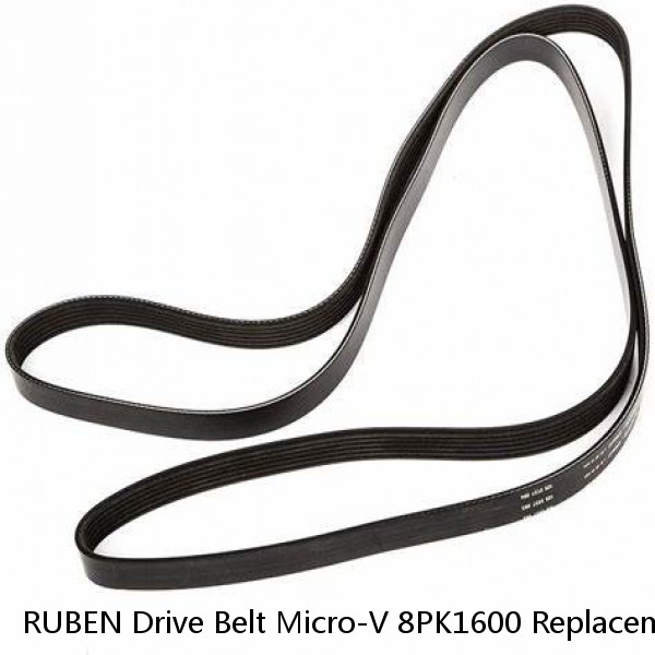 RUBEN Drive Belt Micro-V 8PK1600 Replacement Serpentine Micro-V Belt 8PK1580 Alternator Drive Belt 8PK1590